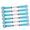 BESTonZON Tie Rods Set 6pcs 71mm Metal Turnbuckle Rod Linkage for 1/10 Car Truck Buggy Upgrade Parts view 1