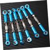 BESTonZON Tie Rods Set 6pcs 71mm Metal Turnbuckle Rod Linkage for 1/10 Car Truck Buggy Upgrade Parts view 4