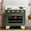 ROBOTIME Play Kitchen with Toy Oven, Toy Washing Machine, Wooden Kids Kitchen Play Set, Toy Kitchen Set for Kids Age 3 4 5 6 7 (Vintage Green) view 4