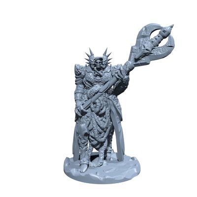 Gornak, The Flesh-Clad Colossus | Iron Gut Golem | Undead Miniature for Tabletop Games Like D&D 5e and TTRPG War Gaming Medium (Normal Size)