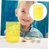 Abaodam Transparent DIY Puzzle Piggy Bank for Saving Coins Multi-Functional Coin Storage and Pen Holder Creative Desktop Decoration Compact for Adults view 4