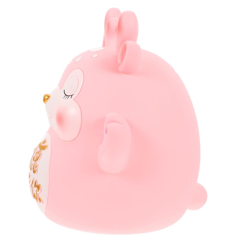 Abaodam Adorable Fawn Piggy Bank for Boy Girl Cute Money Saving Jar Large Capacity Coin Bank for Boy Girl Premium Vinyl Decoration Students and Friends