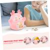 Abaodam Adorable Fawn Piggy Bank for Boy Girl Cute Money Saving Jar Large Capacity Coin Bank for Boy Girl Premium Vinyl Decoration Students and Friends view 2