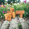 Personalized Wooden Tractor Toys For Boys - Wooden Tractor And Trailer Farm Toys For Kids- Toddler Tractor Toys Best Gifts For 2 Year Old - Baby Boy Gifts Wooden Farm Toys - Construction Kid Toys view 2