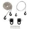 1/10 RC Crawler Tow Chain,Trailer Tow Rope,Rescue Hook Buckle for Traxxas TRX4 Axial SCX10 90046 Tamiya D90 TF2 CC01,1/10 Scale RC Accessories view 1