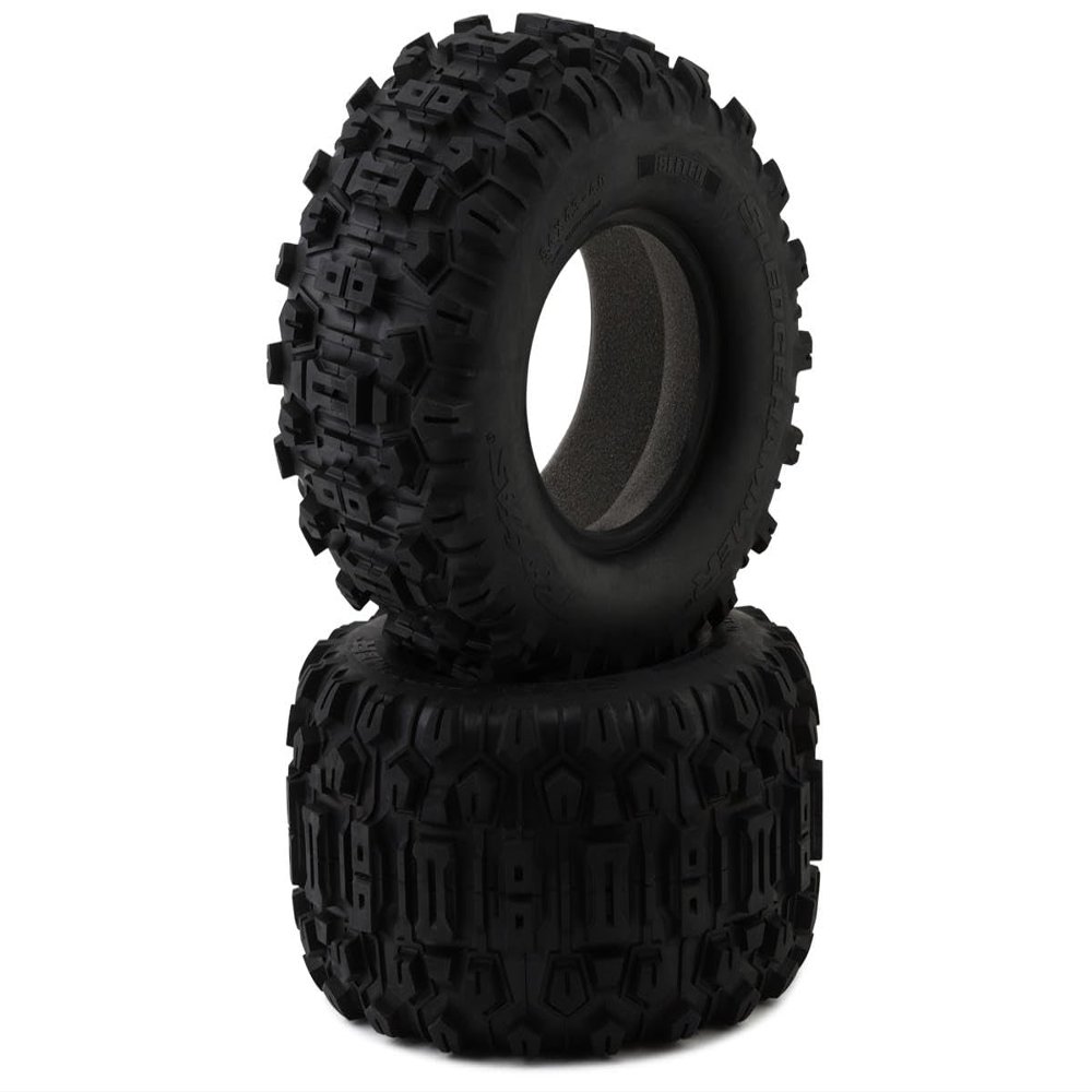 Maxx at Dual-Profile Belted Tires with Foam Inserts