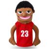 Role Play Hand Puppets Hand Plush Chef Doctor Fireman Pirate Detective Athlete Nurse Worker Hand Puppet Toys Puppets for Kids Storytelling Imaginative Pretend Play Teaching Preschool(Athlete) view 1