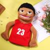 Role Play Hand Puppets Hand Plush Chef Doctor Fireman Pirate Detective Athlete Nurse Worker Hand Puppet Toys Puppets for Kids Storytelling Imaginative Pretend Play Teaching Preschool(Athlete) view 3