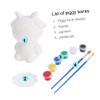 Abaodam DIY Cartoon Ceramic Money Pot for Boy Girl Unpainted Savings Jar for Creative Coloring and Fun Parent-boy Girl Activity Unique Birthday and view 4
