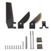 RC Boat Rudder Parts,Enhances Steering Precision,RC Boat Control Fin Assembly,Plastic for RC Enthusiasts Racing Leisure Boating Fishing view 1