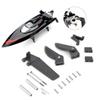 RC Boat Rudder Parts,Enhances Steering Precision,RC Boat Control Fin Assembly,Plastic for RC Enthusiasts Racing Leisure Boating Fishing view 2