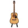 Miniature Guitar Model, Mini Wooden Guitar Ornament Small Fondant Guitar Cake Topper Decorations Guitar Craft Model for Adults, Musical Instruments Birthday Gift for Family (10CM) view 1