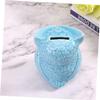 Abaodam 1pc Ceramic Owl Piggy Bank Stylish Bank Box Coins Saving Box Owl Decor for Boys and Girls Color view 2