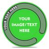 ToysCentral Basics 100 Custom Poker Chips, 37mm, Print with Your Logo or Text (Green) view 1