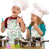 26 Pcs Kids Cooking and Baking Set, Complete Kids Cooking Tools Chef Kit with Apron and Chef Hat Real and Baking Supplies Dress Up Role Play Toys Gift for Boys Girls view 1