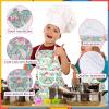 26 Pcs Kids Cooking and Baking Set, Complete Kids Cooking Tools Chef Kit with Apron and Chef Hat Real and Baking Supplies Dress Up Role Play Toys Gift for Boys Girls view 4