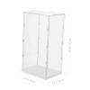 1pc Acrylic Transparent Display Case Box Clear Showcase for Model Figures and Storage Rack for Toys and Collectibles view 2