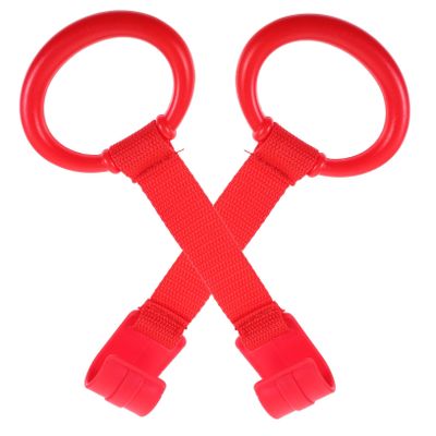 BESTonZON 2pcs Pull Crib Hanging for Toddlers Safe and Sturdy Boy Girl Bed for Walking Assistance Interactive Design for Motor Skill Development