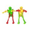 MQIONGJOOY 12 Pcs Funny Spring Wind-up Dancing Robot Toy for Kids, Clockwork Waving Robot Playset for Kids Role Playing, Figurine for Easter Egg, Christmas, Party Favor Gift view 3