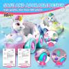 AEROQUEST Unicorn Toys for Girls Remote Control Car for Toddlers 1-3 2 Pack RC Cars with LED Lights & Music Toys for Ages 2-4 Birthday Gifts for 4-6 6-8 Year Old (Unicorn) view 2