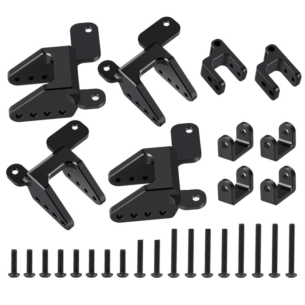 RCLIONS Adjustable Upper Shock Mount Lift Kit for TRX6 Flatbed Hauler 1/10 RC Crawler Car Upgrades Part