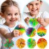 12 Pack Monkey Stringy Stress Balls (2.75 Inch) - Silicone Fidget Toys for Anxiety Relief, Sensory Play, Birthday Party Favors, Kids & Adult Stress Relief Gifts view 2