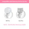 Belmikal Double Wearable Breast Pump Parts 16mm Milk Collector Cup Compatible with Momcozy S9 Pro|S12 Pro Wearable Breastpump Incl 16mm Flange Use with S9 Pro|S12 Pro Parts/Accessories Replacement view 3