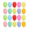 Abaodam 50pcs Unfinished Artificial Eggs Graffiti Eggs Easter Decoration Craft Fillers Hanging Ornaments Party Basket Classroom Activities view 1