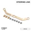 16g Steering Link for TRX4M - 16g Brass High Trail Upgrades for TRX4M 1/18 Upgrades Parts RC Crawler Accessories,16g-Brass view 2