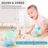 VANLINNY Baby Toy-Bumble Ball for Babies,Toddlers Toy Ball Dancing Bumpy & Interactive Sounds Crawl, Best Bouncing Sensory Learning Gift for 3+ Year Old Boys&Girls. view 2