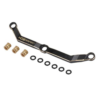 16g Steering Link for TRX4M - 16g Brass High Trail Upgrades for TRX4M 1/18 Upgrades Parts RC Crawler Accessories,16g-Black