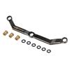16g Steering Link for TRX4M - 16g Brass High Trail Upgrades for TRX4M 1/18 Upgrades Parts RC Crawler Accessories,16g-Black view 1