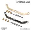 16g Steering Link for TRX4M - 16g Brass High Trail Upgrades for TRX4M 1/18 Upgrades Parts RC Crawler Accessories,16g-Black view 4