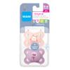 MAM Original Matte Baby Pacifier, Sterilizer Case, Girl, 0-6 Months (2-Pack) & Original Matte Baby Pacifier, Sterilizer Case, Girl, 0-6 Months (2-Pack) view 3