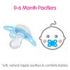 MAM Original Matte Baby Pacifier, Sterilizer Case, Girl, 0-6 Months (2-Pack) & Original Matte Baby Pacifier, Sterilizer Case, Girl, 0-6 Months (2-Pack) view 4