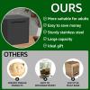 Abizarch Stainless Steel Piggy Bank 5.9 inches Piggy Bank for Adults Must Break to Open Unbreakable Metal Money Bank for Boys Girls Modern Money Savings Bank for Cash(Black 15cm) view 3