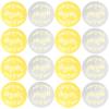 20pcs Cake Decorations Round Birthday Engraved Picks Happy Mothers Day Cake Topper Cupcake The Gift Mothers Day Cake Inserts Bridal Babyfood Acrylic Wedding Mirror Plate Bridegroom view 1