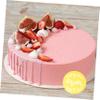 20pcs Cake Decorations Round Birthday Engraved Picks Happy Mothers Day Cake Topper Cupcake The Gift Mothers Day Cake Inserts Bridal Babyfood Acrylic Wedding Mirror Plate Bridegroom view 2