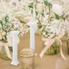 GANAZONO 5pcs Mini Roman Pillar Statue Candlestick Stand Mini Candle Holder Dollhouse Micro Landscape Yard Fairy Garden Decoration view 4