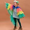 JUICYRAUL Parrot Costume for Kids, Perfect for Halloween, Animal Dress up Party, Suit for 3+ years old view 2