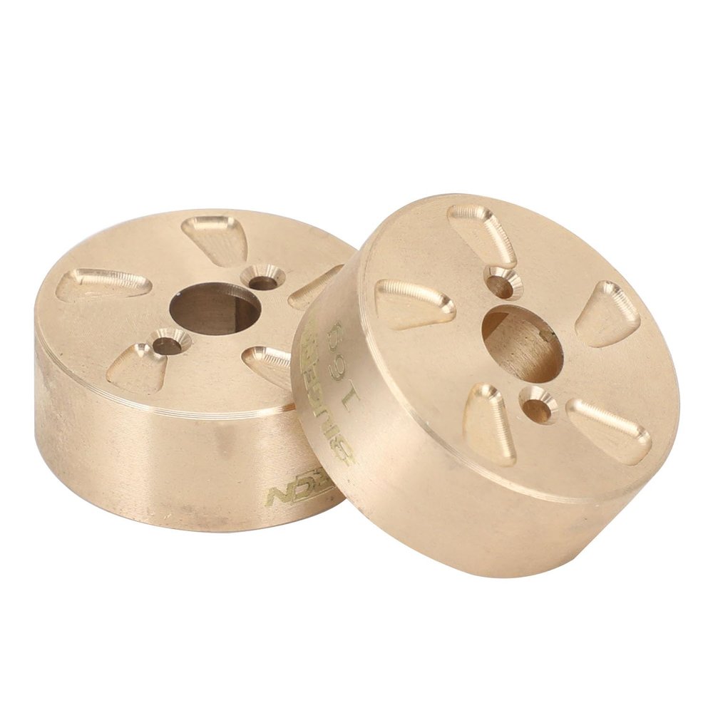 16g/pcs Brass Rear Axle Counterweights 16g/pcs Axle Balance Weight SCX24 Upgrade Part for SCX24 1/24 RC Crawler