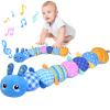 KMUYSL Baby Toys 0-6 6-12 Months, Sensory Music Animal Stuffed Toy for 0 1 2 3 4 5 6+ Months, Plush Toy with Crinkle and Rattles for Infant Newborn, Tummy Time Toys Gifts for 0-3-6-12 Month view 1