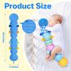 KMUYSL Baby Toys 0-6 6-12 Months, Sensory Music Animal Stuffed Toy for 0 1 2 3 4 5 6+ Months, Plush Toy with Crinkle and Rattles for Infant Newborn, Tummy Time Toys Gifts for 0-3-6-12 Month view 4