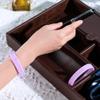 10 Pack Lavender Silicone Bracelets Gynecological Cancer Awareness Perfect for Fundraising and Gift-Giving Lavender Rubber Wristbands view 4