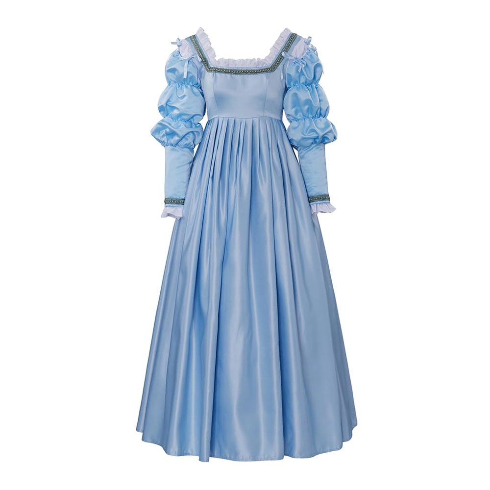 CosplayDiy Tudor Renaissance Faire Dress Women's Tudor Dress Costume Medieval Royal Court Ball Gown XXL