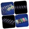 TOYANDONA 1pc Acrylic Chip Rack Creative Game Chips Organizer for Poker Lightweight and Storage to Keep Your Table Tidy and Organized view 3