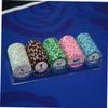 TOYANDONA 1pc Acrylic Chip Rack Creative Game Chips Organizer for Poker Lightweight and Storage to Keep Your Table Tidy and Organized view 4