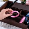10 Pack Pink Silicone Bracelets Breast Cancer Silicon Bracelets Perfect for Fundraising and Gift-Giving Pink Rubber Wristbands view 3