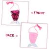 GALPADA Cute Sequin for Boys and Girls Small Shoulder Pu Leather Handbag Glitter for Party Daily view 4