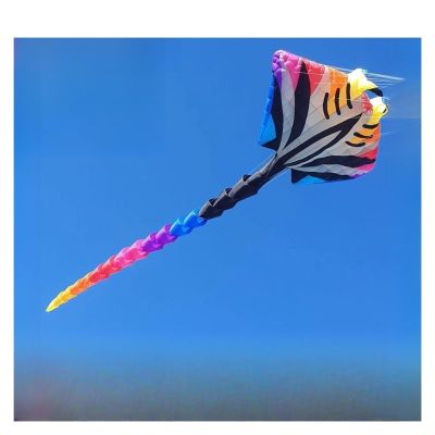 15m Kite Pendant Manta Ray Kite, Ray Fish Kite, Pilot Lifter Kite Pendant Soft Inflatable Kite 30D Ripstop Nylon with Bag (Color : B, Size : 15m)
